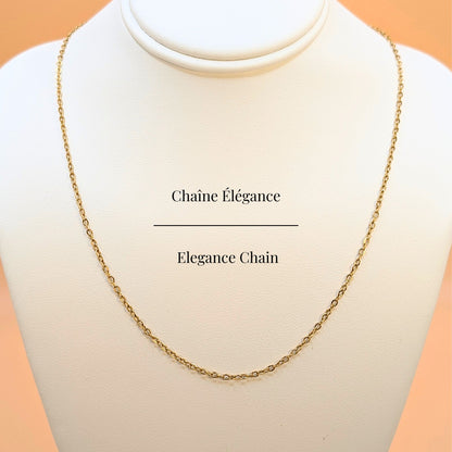Collier Amadora - Chaîne au choix